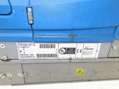 Nordson ProBlue 10 Hot Melt Glue Machine 480VAC 3Ph w/1039841 Transformer Base