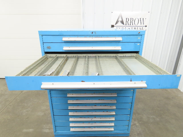 Nu-Era Modular Tool Storage Cabinet 14 Drawer 45x28x61" Stanley Vidmar Lista