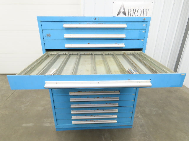 Nu-Era Modular Tool Storage Cabinet 14 Drawer 45x28x61" Stanley Vidmar Lista