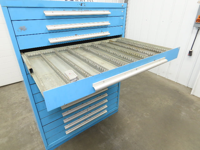 Nu-Era Modular Tool Storage Cabinet 14 Drawer 45x28x61" Stanley Vidmar Lista