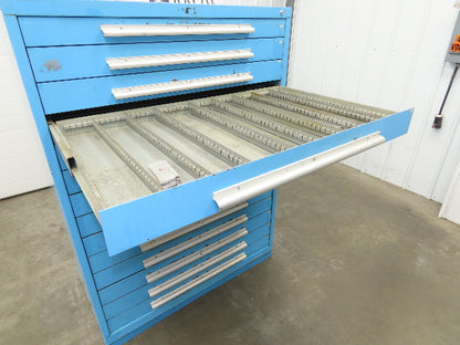 Nu-Era Modular Tool Storage Cabinet 14 Drawer 45x28x61" Stanley Vidmar Lista