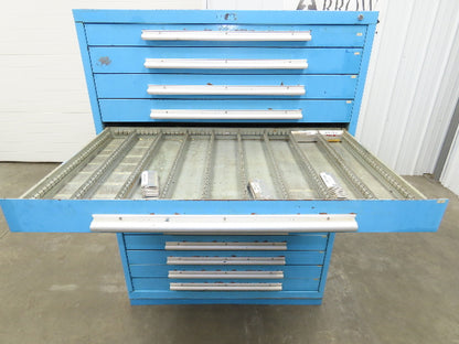 Nu-Era Modular Tool Storage Cabinet 14 Drawer 45x28x61" Stanley Vidmar Lista