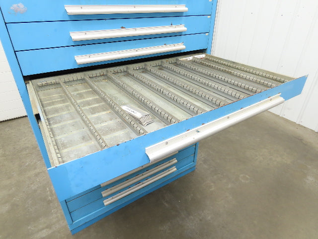 Nu-Era Modular Tool Storage Cabinet 14 Drawer 45x28x61" Stanley Vidmar Lista