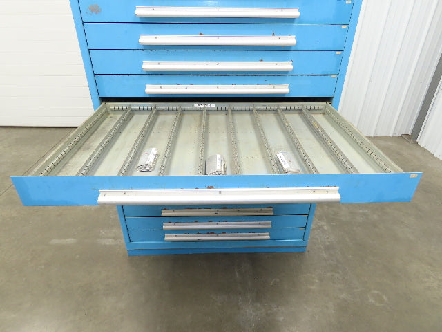 Nu-Era Modular Tool Storage Cabinet 14 Drawer 45x28x61" Stanley Vidmar Lista