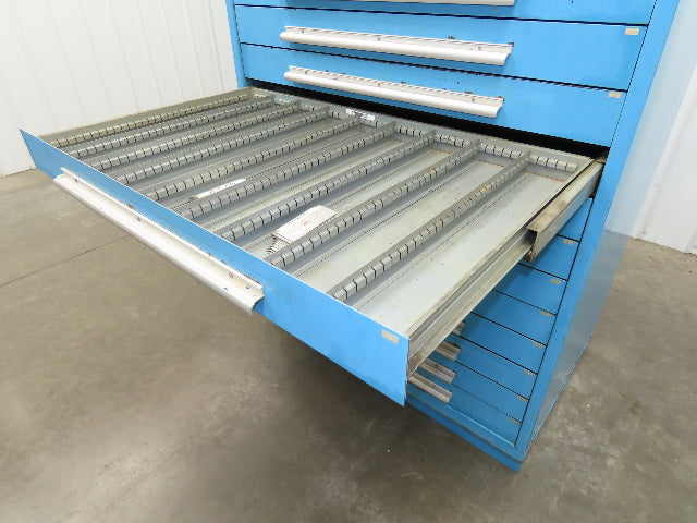Nu-Era Modular Tool Storage Cabinet 14 Drawer 45x28x61" Stanley Vidmar Lista