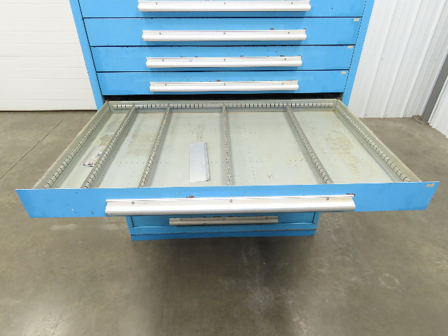 Nu-Era Modular Tool Storage Cabinet 14 Drawer 45x28x61" Stanley Vidmar Lista