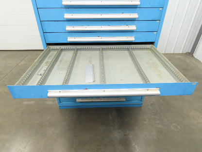 Nu-Era Modular Tool Storage Cabinet 14 Drawer 45x28x61" Stanley Vidmar Lista