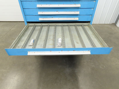 Nu-Era Modular Tool Storage Cabinet 14 Drawer 45x28x61" Stanley Vidmar Lista