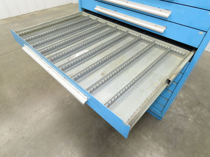 Nu-Era Modular Tool Storage Cabinet 14 Drawer 45x28x61" Stanley Vidmar Lista