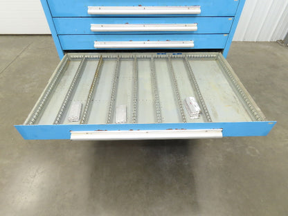 Nu-Era Modular Tool Storage Cabinet 14 Drawer 45x28x61" Stanley Vidmar Lista