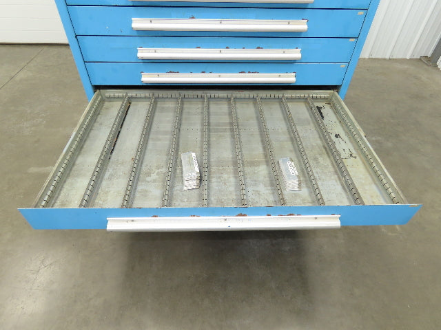 Nu-Era Modular Tool Storage Cabinet 14 Drawer 45x28x61" Stanley Vidmar Lista