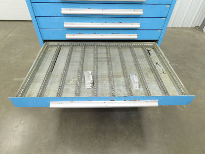 Nu-Era Modular Tool Storage Cabinet 14 Drawer 45x28x61" Stanley Vidmar Lista