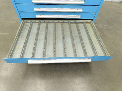 Nu-Era Modular Tool Storage Cabinet 14 Drawer 45x28x61" Stanley Vidmar Lista
