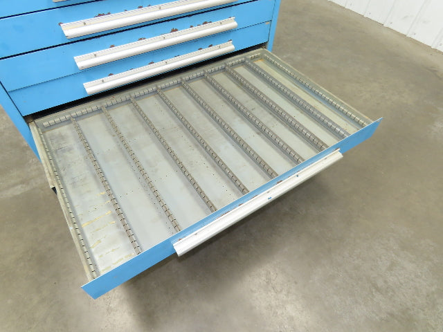 Nu-Era Modular Tool Storage Cabinet 14 Drawer 45x28x61" Stanley Vidmar Lista
