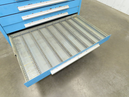 Nu-Era Modular Tool Storage Cabinet 14 Drawer 45x28x61" Stanley Vidmar Lista