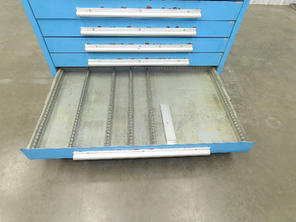 Nu-Era Modular Tool Storage Cabinet 14 Drawer 45x28x61" Stanley Vidmar Lista