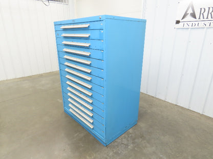 Nu-Era Modular Tool Storage Cabinet 14 Drawer 45x28x61" Stanley Vidmar Lista