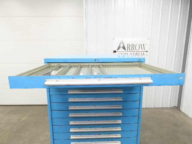 Nu-Era Modular Tool Storage Cabinet 14 Drawer 45x28x61" Stanley Vidmar Lista