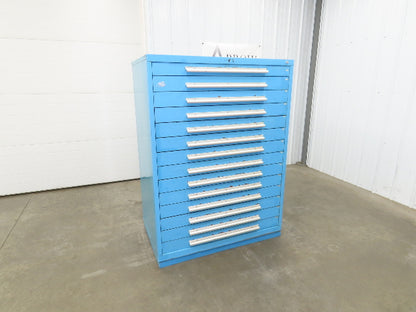 Nu-Era Modular Tool Storage Cabinet 14 Drawer 45x28x61" Stanley Vidmar Lista