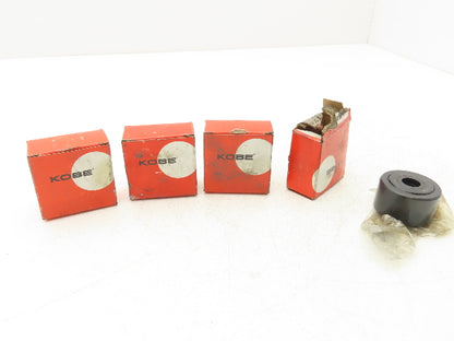 KOBE CYR-1 3/4-S/IS Flat Yoke Cam Follower Roller Bearing 1-3/4"x 1"W  Lot of 4