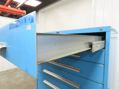 Nu-Era Tool Storage Cabinet Modular 8 Drawer 45x28x61" Stanley Vidmar Lista