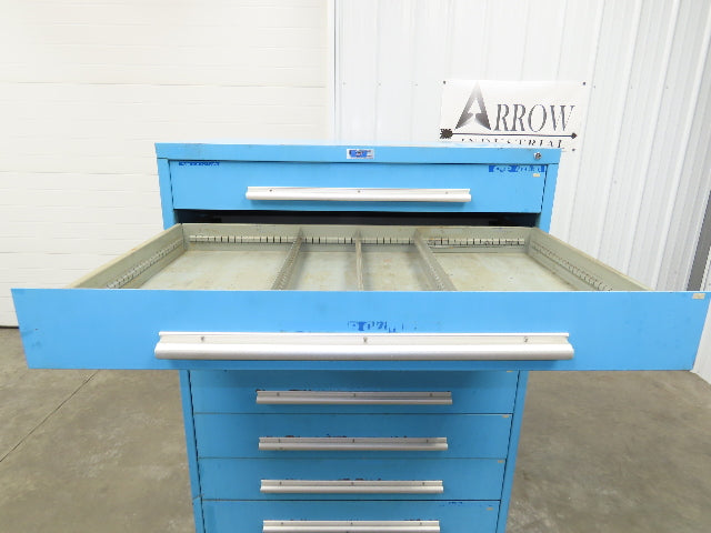 Nu-Era Tool Storage Cabinet Modular 8 Drawer 45x28x61" Stanley Vidmar Lista