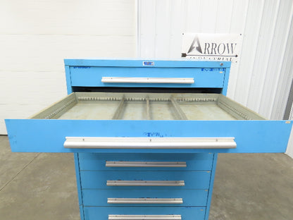Nu-Era Tool Storage Cabinet Modular 8 Drawer 45x28x61" Stanley Vidmar Lista