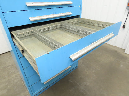 Nu-Era Tool Storage Cabinet Modular 8 Drawer 45x28x61" Stanley Vidmar Lista