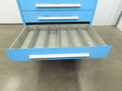 Nu-Era Tool Storage Cabinet Modular 8 Drawer 45x28x61" Stanley Vidmar Lista