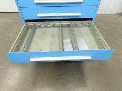 Nu-Era Tool Storage Cabinet Modular 8 Drawer 45x28x61" Stanley Vidmar Lista