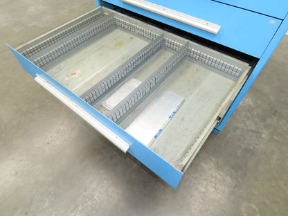 Nu-Era Tool Storage Cabinet Modular 8 Drawer 45x28x61" Stanley Vidmar Lista