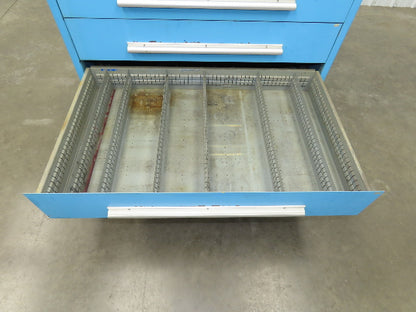 Nu-Era Tool Storage Cabinet Modular 8 Drawer 45x28x61" Stanley Vidmar Lista