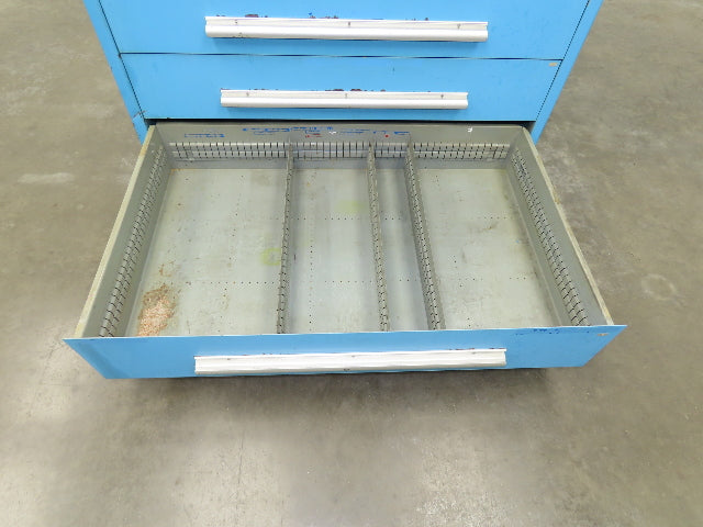 Nu-Era Tool Storage Cabinet Modular 8 Drawer 45x28x61" Stanley Vidmar Lista