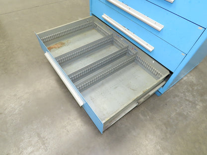 Nu-Era Tool Storage Cabinet Modular 8 Drawer 45x28x61" Stanley Vidmar Lista
