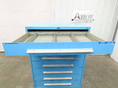 Nu-Era Tool Storage Cabinet Modular 8 Drawer 45x28x61" Stanley Vidmar Lista