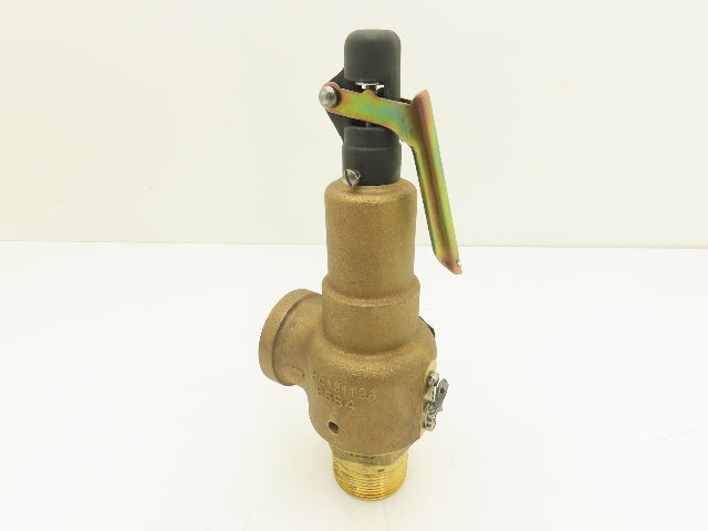 Kunkle 6010FFM01-LM Pressure Relief Safety Valve 1-1/4" Male NPT Set 20psi Brass