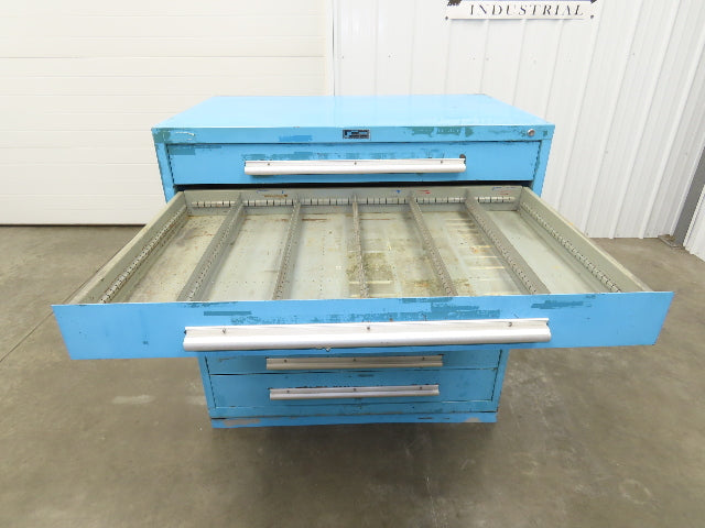 Nu-Era Tool Storage Cabinet Modular 8 Drawer 45x28x46" Stanley Vidmar Lista