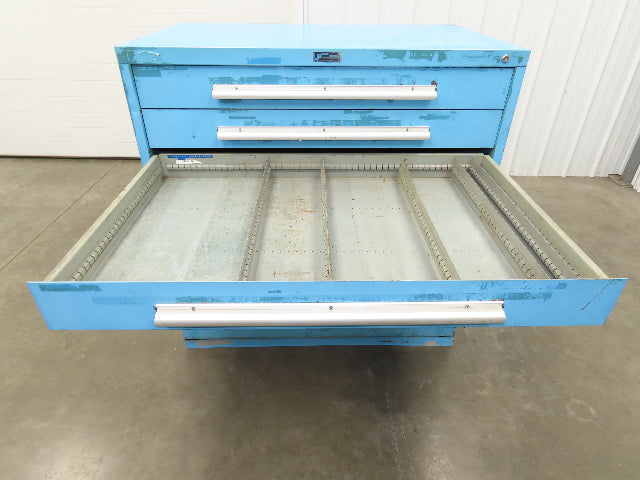 Nu-Era Tool Storage Cabinet Modular 8 Drawer 45x28x46" Stanley Vidmar Lista