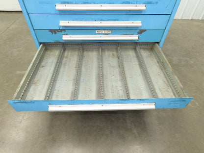Nu-Era Tool Storage Cabinet Modular 8 Drawer 45x28x46" Stanley Vidmar Lista