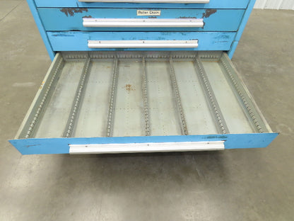 Nu-Era Tool Storage Cabinet Modular 8 Drawer 45x28x46" Stanley Vidmar Lista