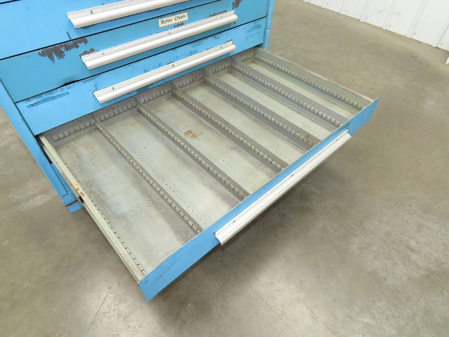 Nu-Era Tool Storage Cabinet Modular 8 Drawer 45x28x46" Stanley Vidmar Lista