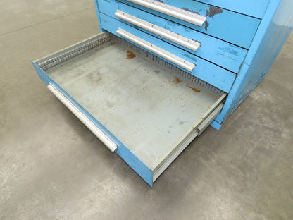 Nu-Era Tool Storage Cabinet Modular 8 Drawer 45x28x46" Stanley Vidmar Lista