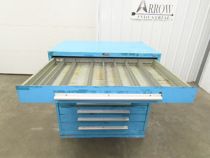 Nu-Era Tool Storage Cabinet Modular 8 Drawer 45x28x46" Stanley Vidmar Lista