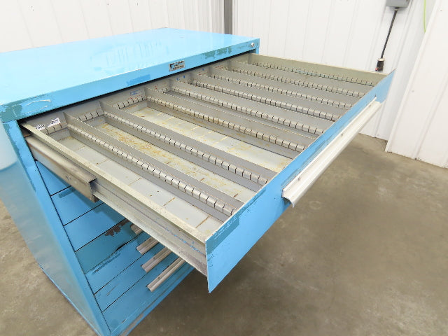Nu-Era Tool Storage Cabinet Modular 8 Drawer 45x28x46" Stanley Vidmar Lista