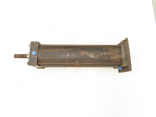 Schrader Bellows Parker PA-2 Air Cylinder 5" Bore 17" Stroke 250psi Flange Mount
