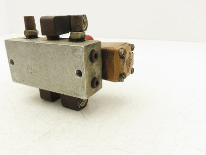 Versa VLP-4332-30 Pneumatic Directional Valve 4-Way 2-Position Lever 1/4"NPT