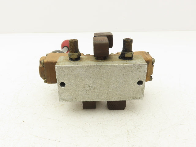 Versa VLP-4332-30 Pneumatic Directional Valve 4-Way 2-Position Lever 1/4"NPT