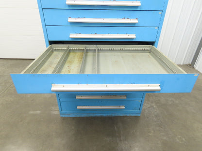 Nu-Era Modular Tool Storage Cabinet 9 Drawer 45x28x61" Stanley Vidmar Lista
