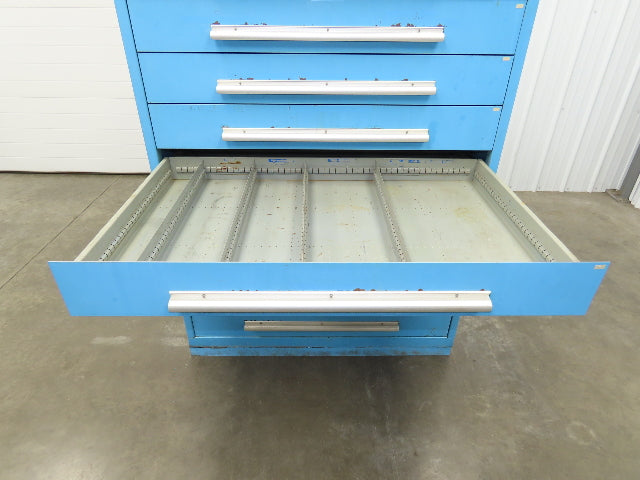 Nu-Era Modular Tool Storage Cabinet 9 Drawer 45x28x61" Stanley Vidmar Lista