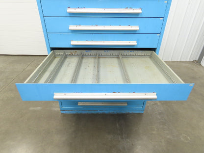 Nu-Era Modular Tool Storage Cabinet 9 Drawer 45x28x61" Stanley Vidmar Lista